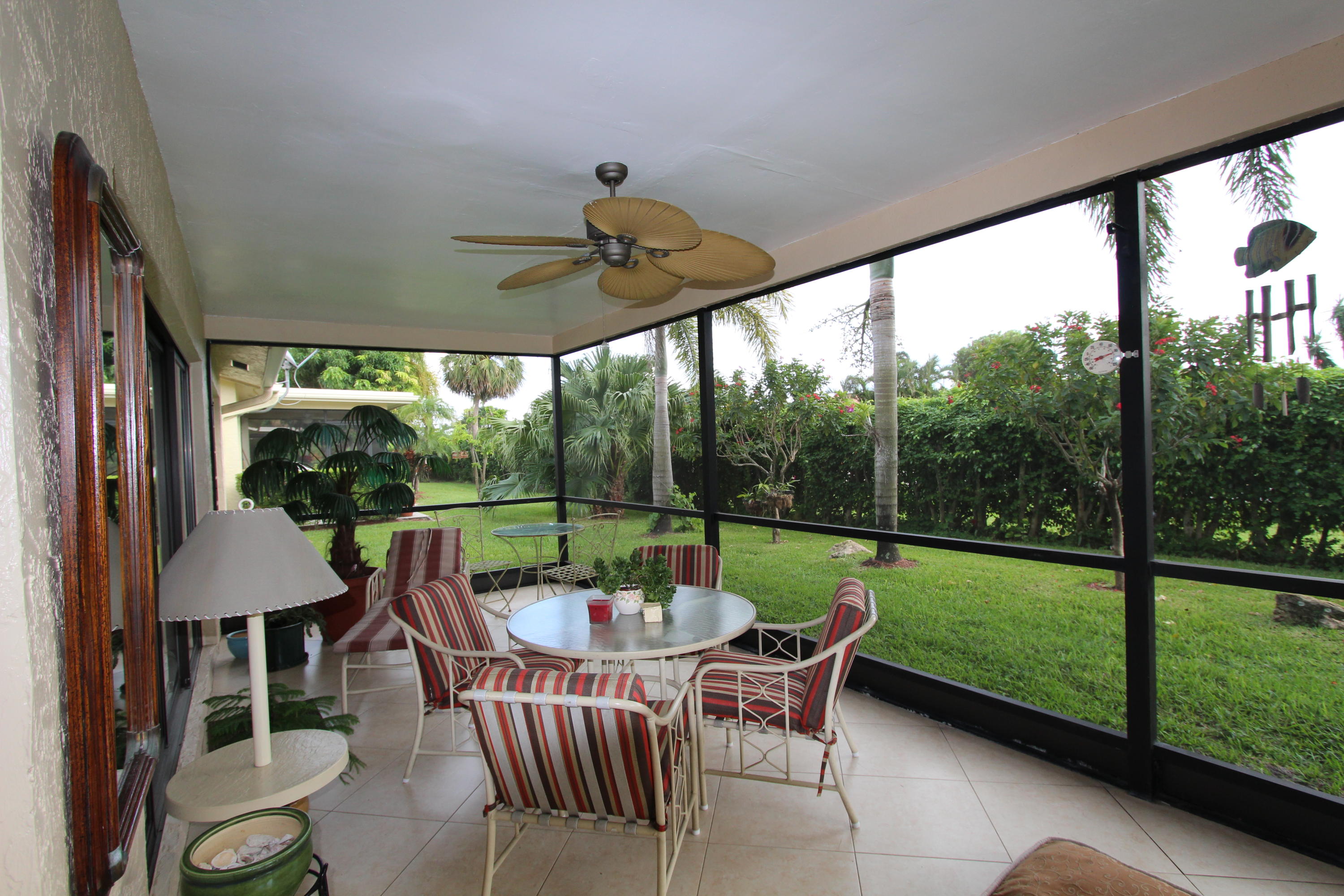 5928 Colony Court Boca Raton, FL 33433 - Photo 14 of 28 large screened patio