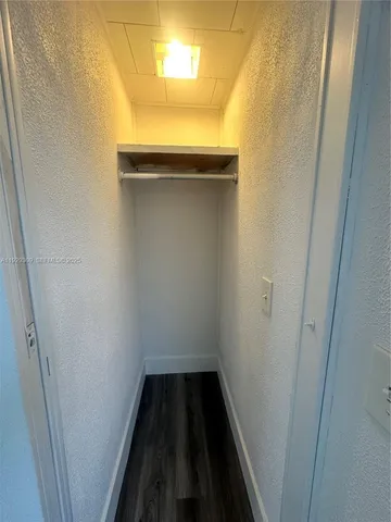 a view of a small space