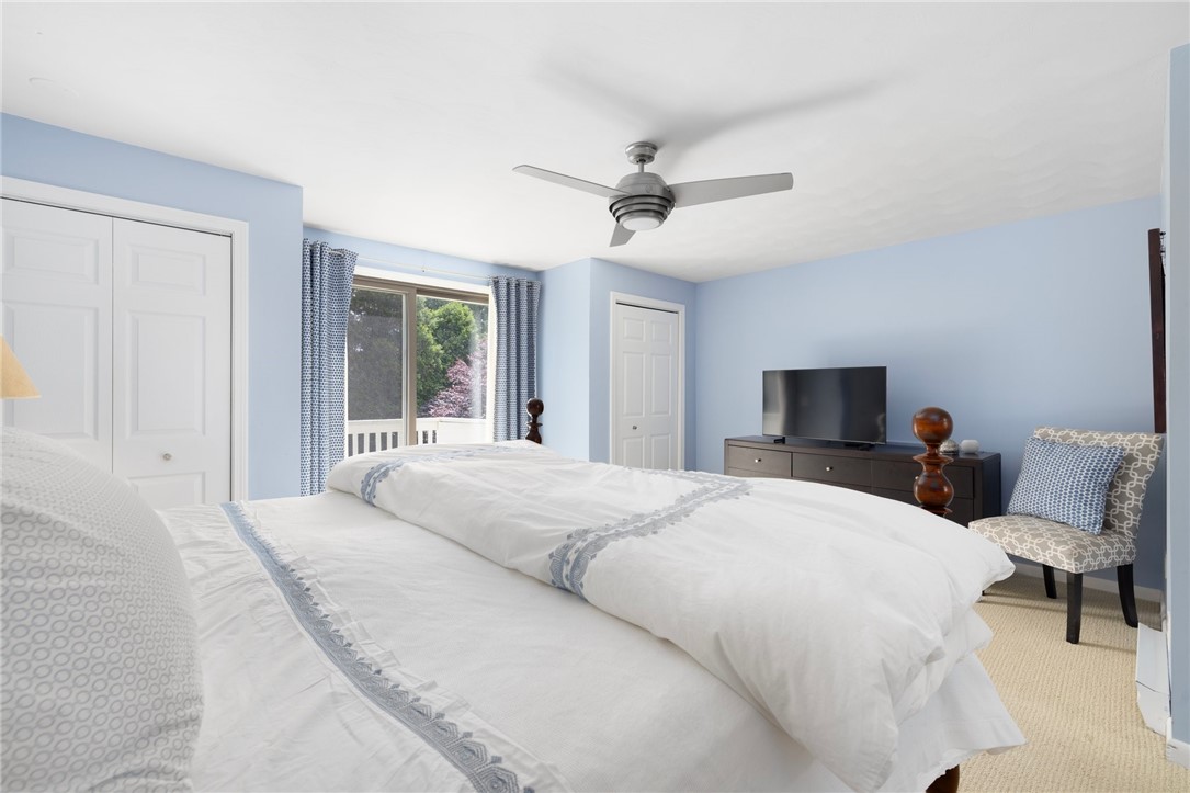 8 Schoolhouse Road Narragansett, RI 02882 - Photo 30 of 41 Primary Bedroom. This second floor addition was added in 1986 by previous owner.