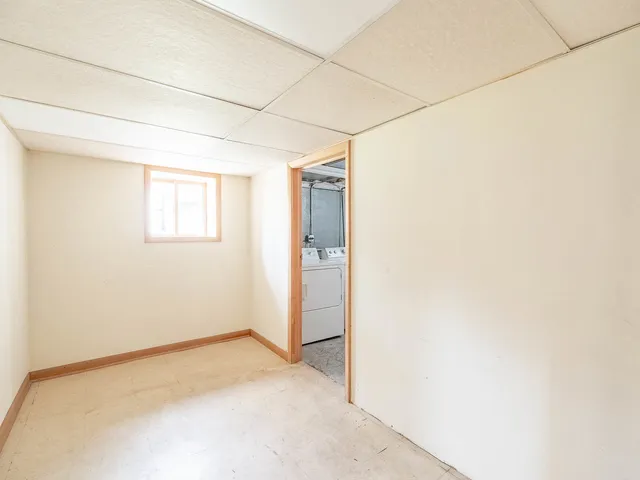 a view of a room with a natural light