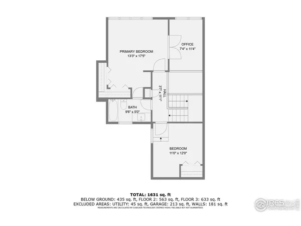 a picture of a room with a floor plan