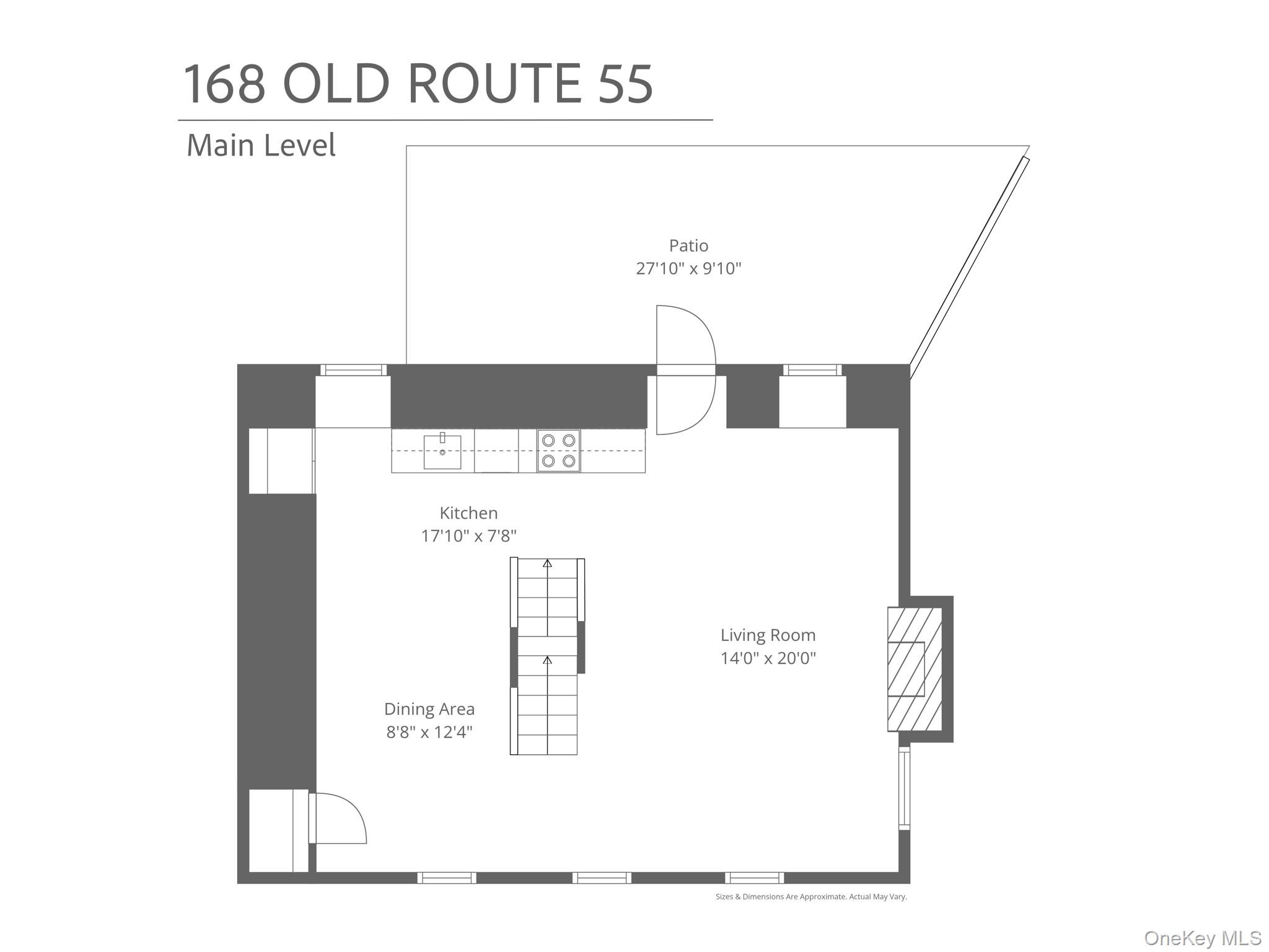 168 Old Rte 55 Pawling, NY 12564 - Photo 41 of 43 a picture of a floor plan