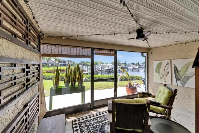 a view of a house with a patio