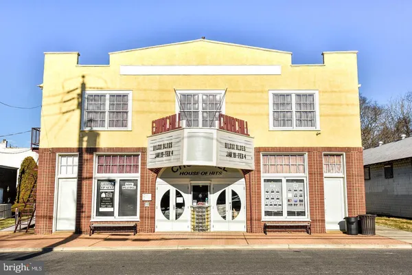 a view of a building with a entrance