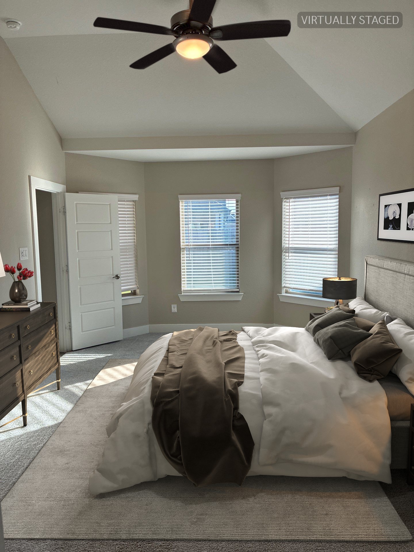 10546 Preserve Way Conroe, TX 77385 - Photo 9 of 26 Virtually Staged_ Primary Bedroom