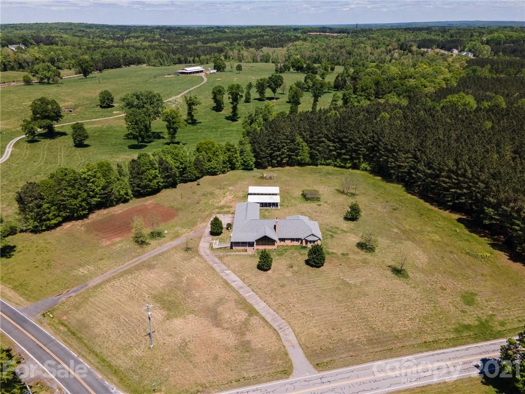 3292 Harmony Road Catawba, SC 29704 - Photo 2 of 20 an aerial view of a house with yard