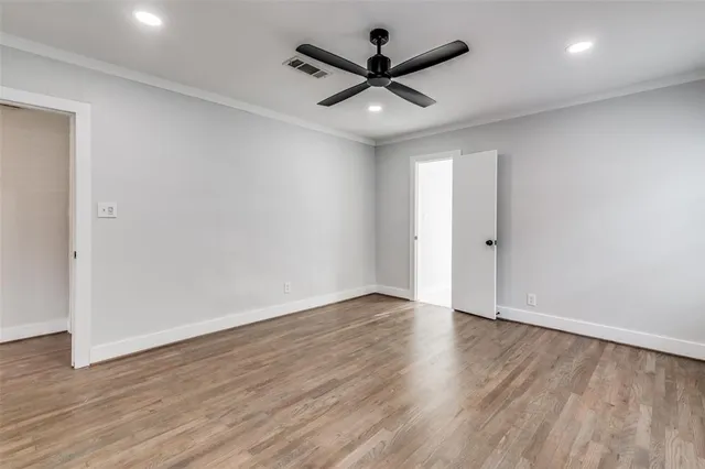 wooden floor in an empty room