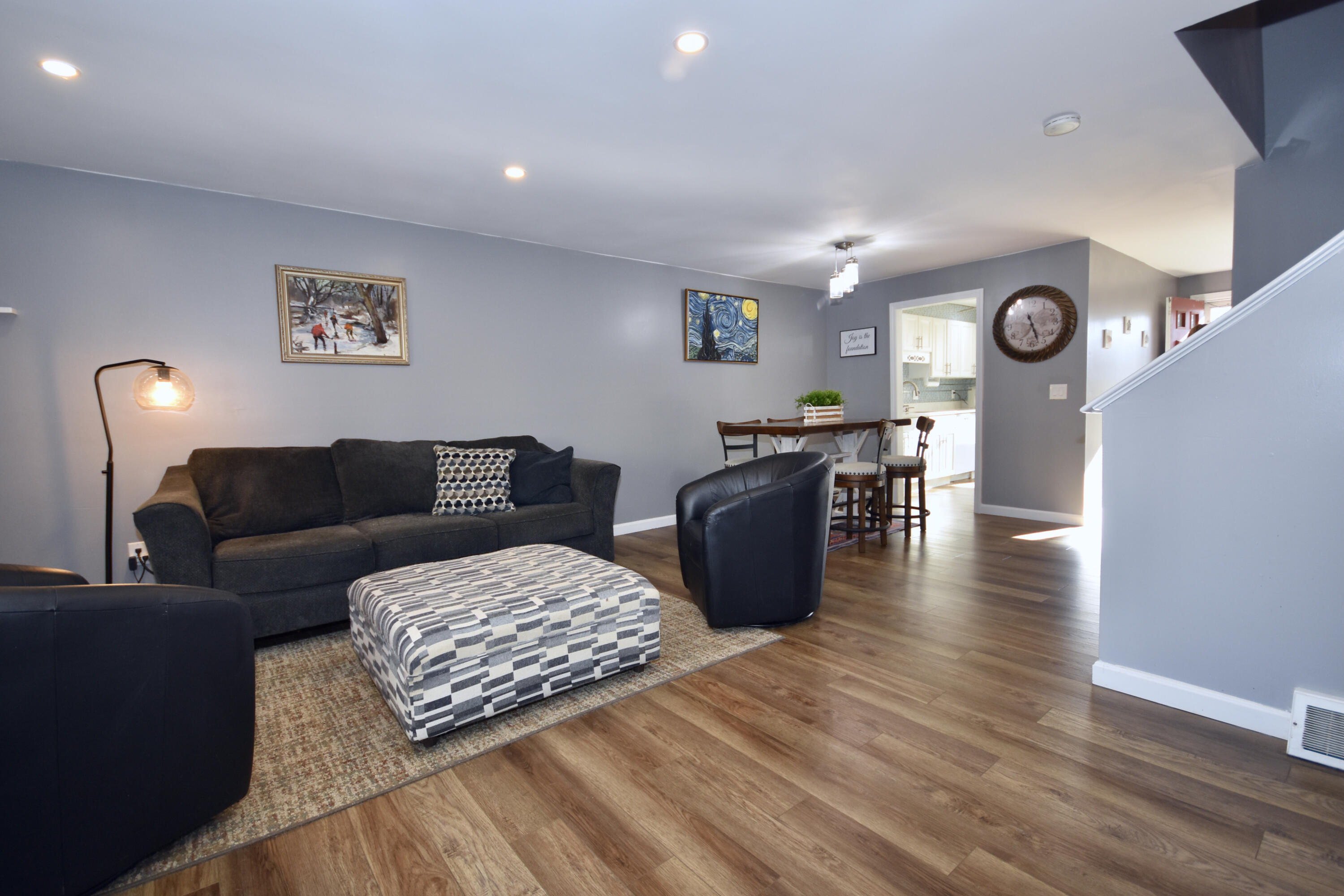 300 Buck Island Road, Unit 5D West Yarmouth, MA 02673 - Photo 8 of 22 a living room with furniture and a wooden floor
