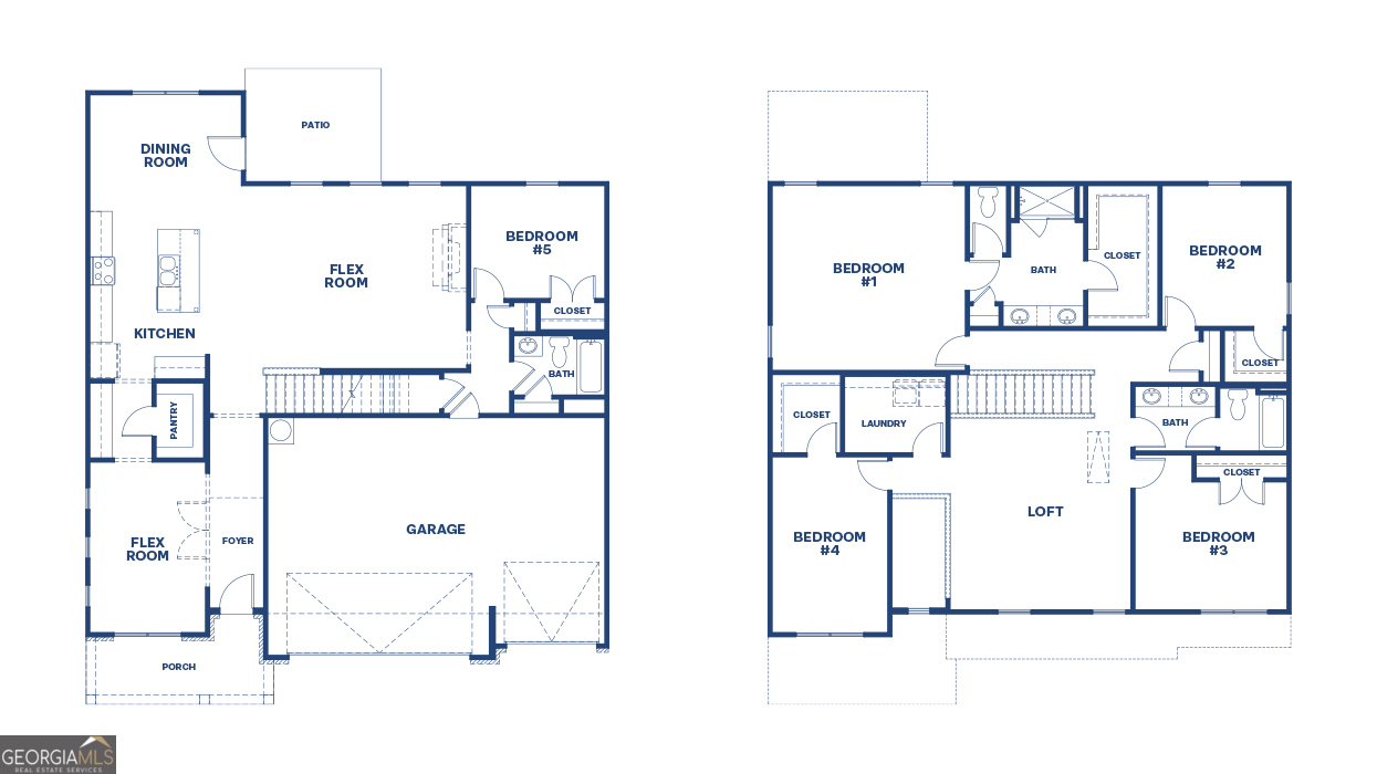 412 Hazel Drive Locust Grove, GA 30248 - Photo 2 of 5 a picture of a floor plan