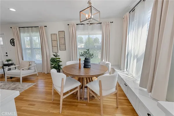 a view of a livingroom with furniture and window