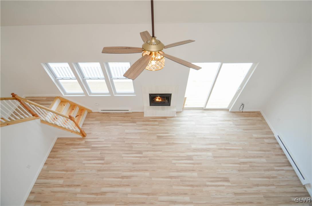2 Elm Street Mount Pocono, PA 18344 - Photo 24 of 45 a view of a livingroom with a ceiling fan and window