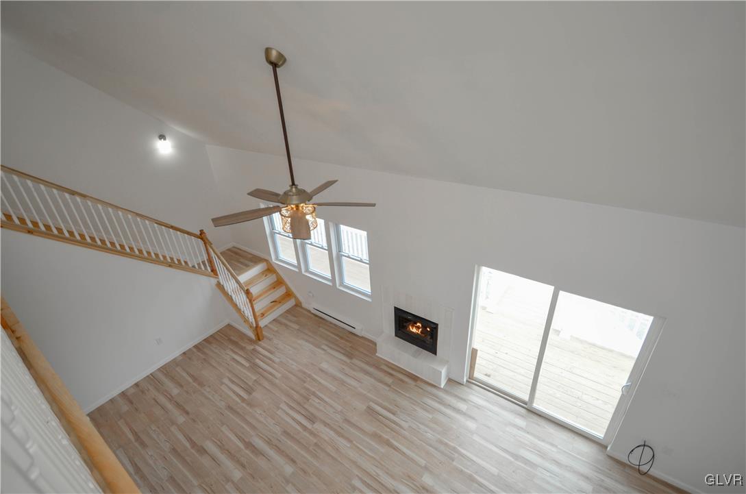 2 Elm Street Mount Pocono, PA 18344 - Photo 35 of 45 a view of empty room with wooden floor and fan