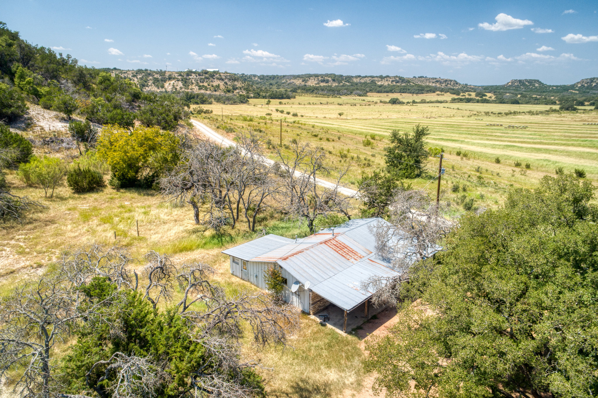 51 D S Road Fredericksburg, TX 78624 - Photo 13 of 19 Aerial view of sparsely populated area