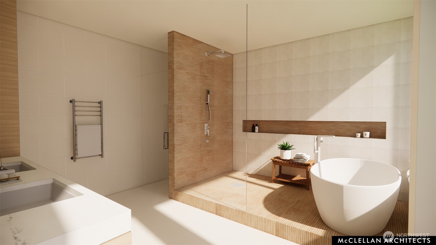 4045 West Mercer Way Mercer Island, WA 98040 - Photo 15 of 25 a bathroom with a sink and mirror