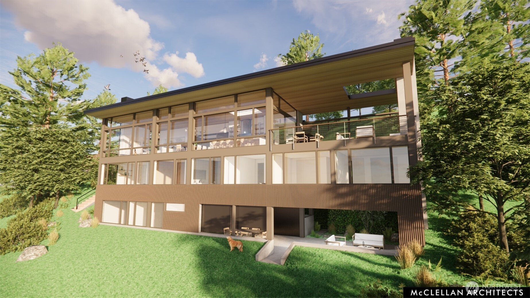 4045 West Mercer Way Mercer Island, WA 98040 - Photo 19 of 25 front view of a building with a yard
