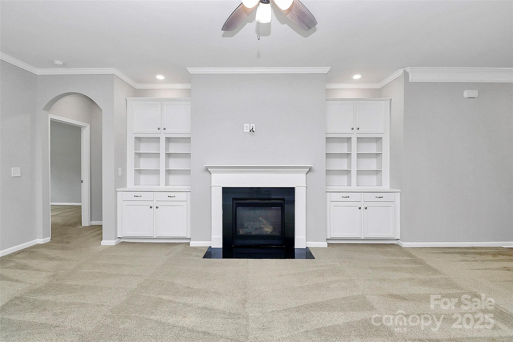 5149 Samoa Ridge Drive Lancaster, SC 29720 - Photo 18 of 40 a living room with furniture and a fireplace