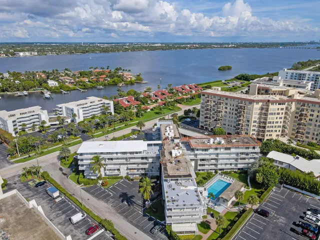 a view of city with ocean