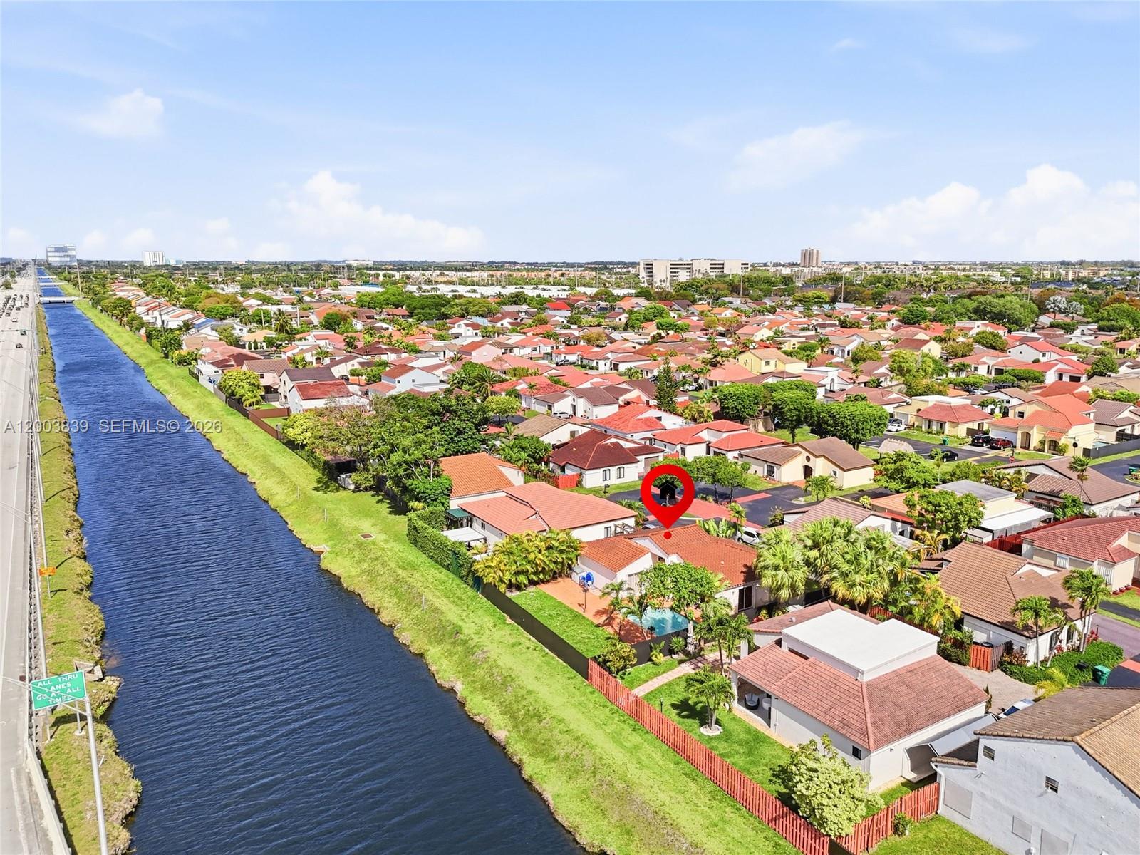 631 Southwest 88th Court Miami, FL 33174 - Photo 4 of 28 an aerial view of a city