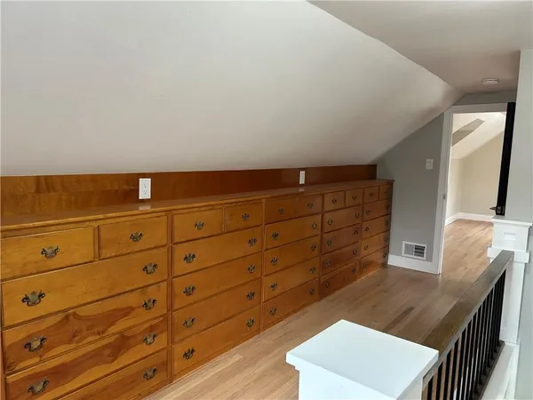 a view of a dresser