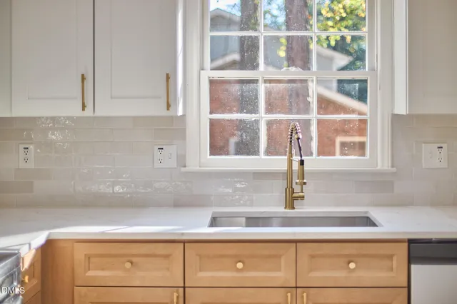 a close view of door shower
