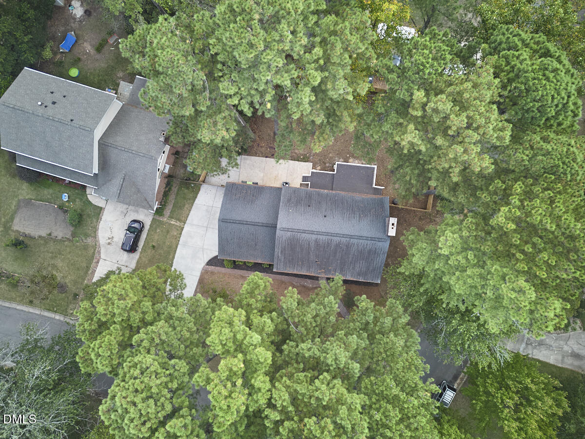 5721 Timber Ridge Drive Raleigh, NC 27609 - Photo 66 of 76 an aerial view of a house
