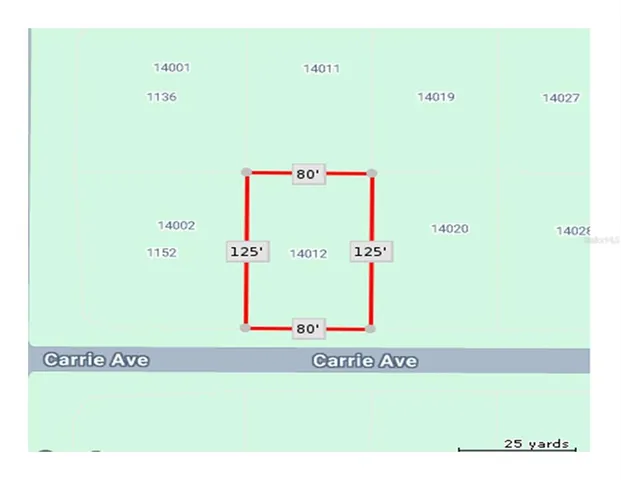 $18,000 | 14020 Carrie Avenue, Port Charlotte, FL 33953