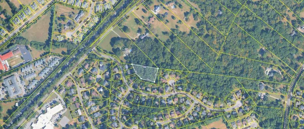 a backyard of a house