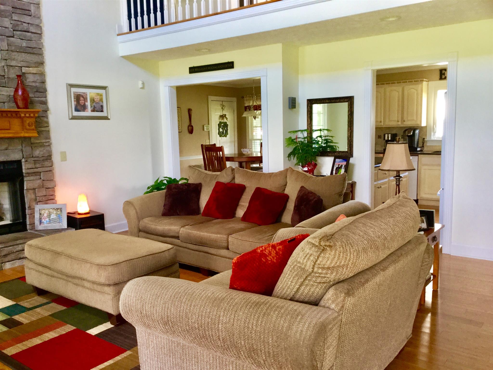 1901 Abiff Road Burns, TN 37029 - Photo 11 of 20 a living room with furniture and a fireplace