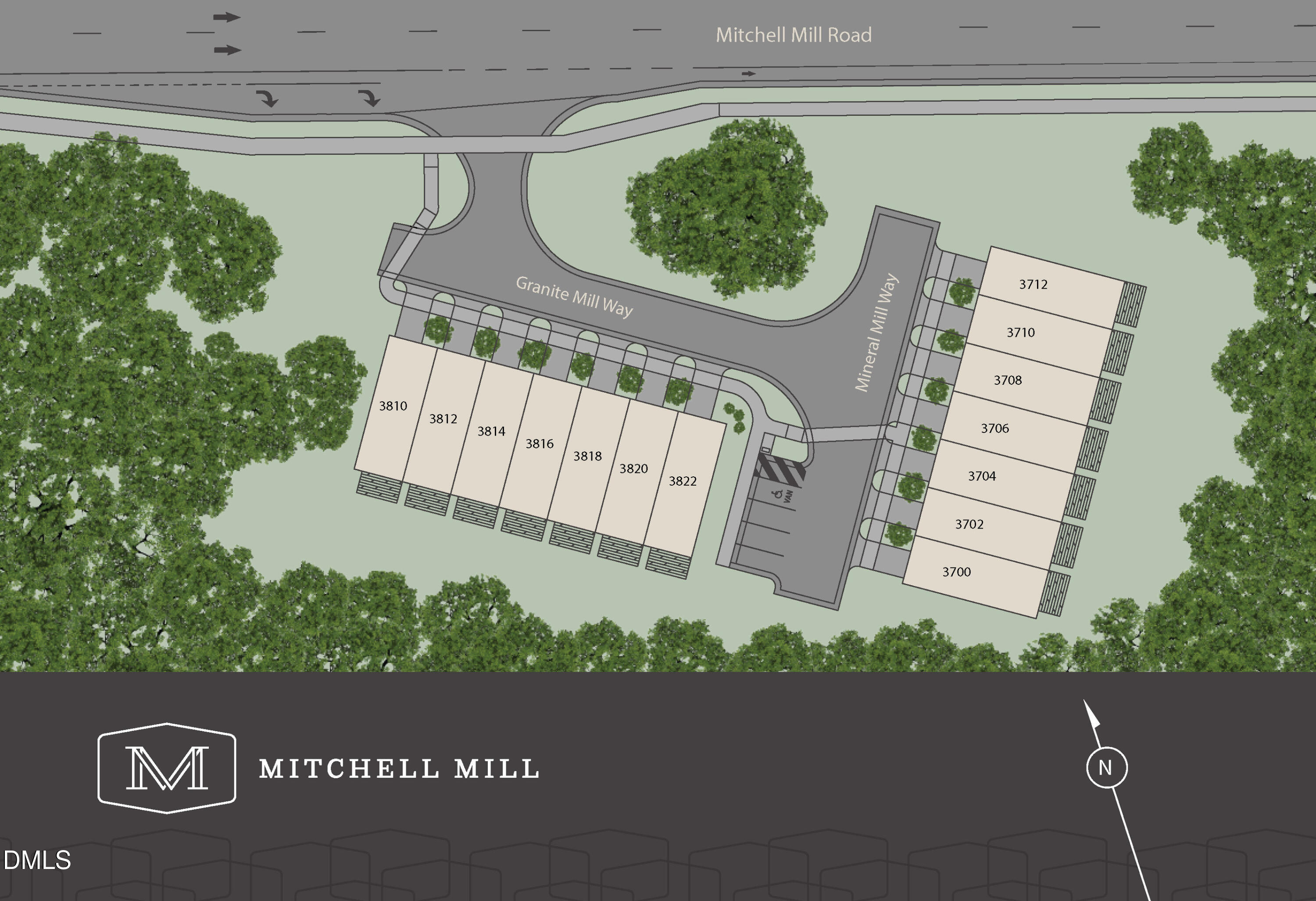 3810 Granite Mill Way Raleigh, NC 27616 - Photo 36 of 45 A_Mitchell Mill Rendering_9