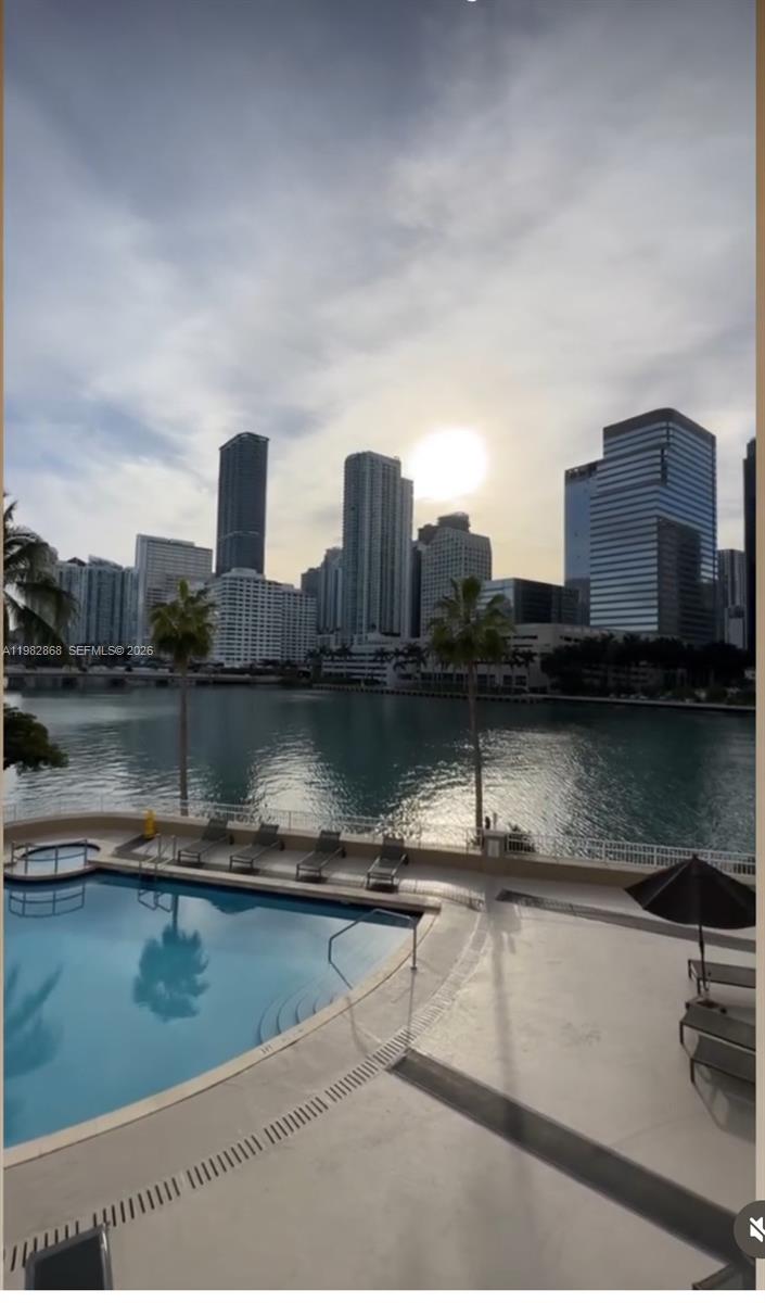 701 Brickell Key Boulevard, Unit 910 Miami, FL 33131 - Photo 24 of 30 a view of a lake