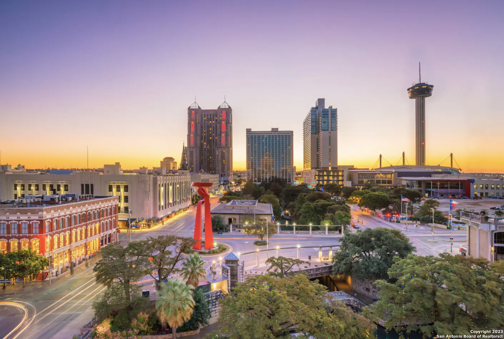 223 Rudolph San Antonio, TX 78202 - Photo 23 of 24 a view of a city with tall buildings