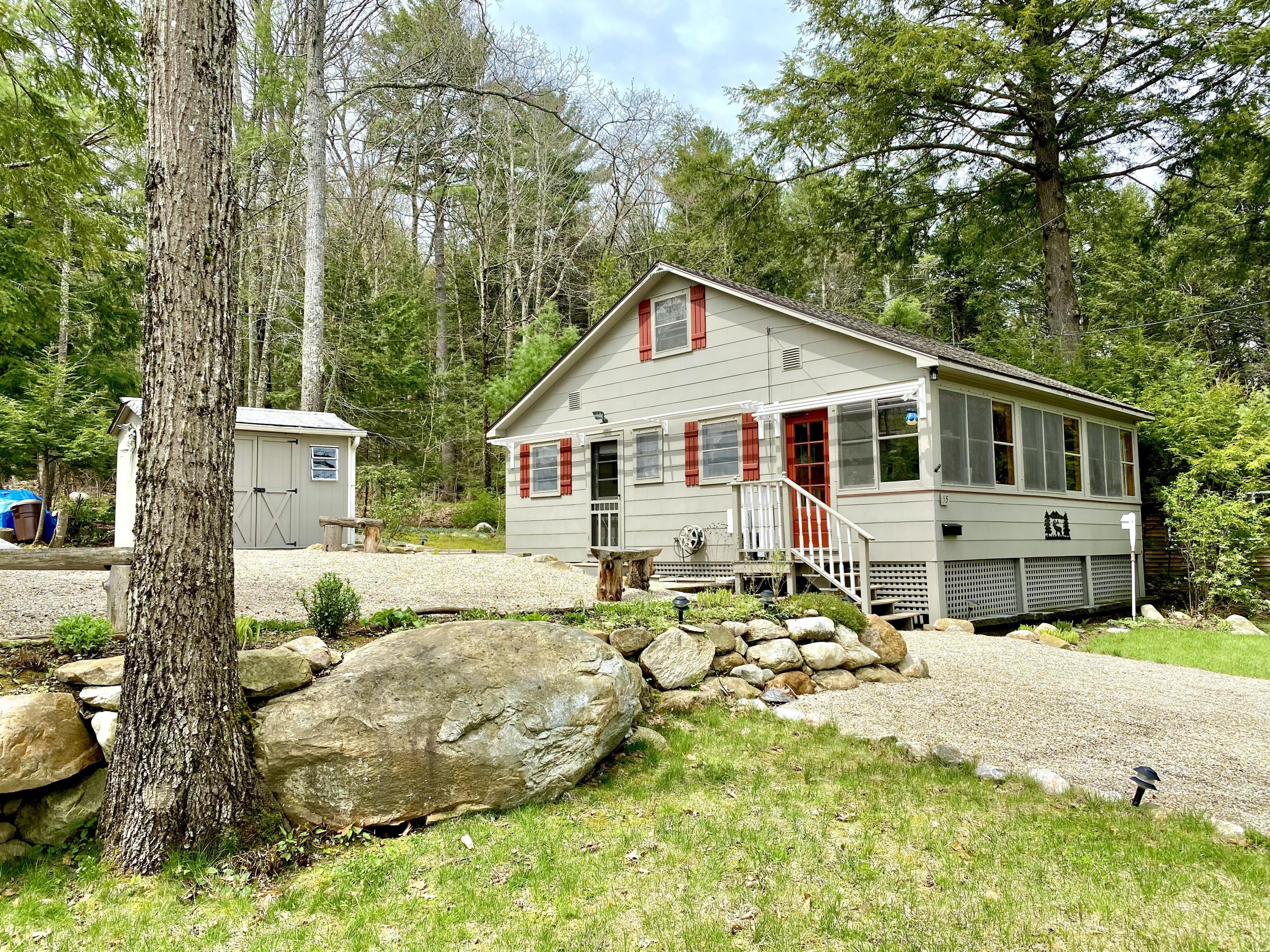 55 Pine Road New Marlborough, MA 01230 - Photo 1 of 16 Lake Buel Cottage