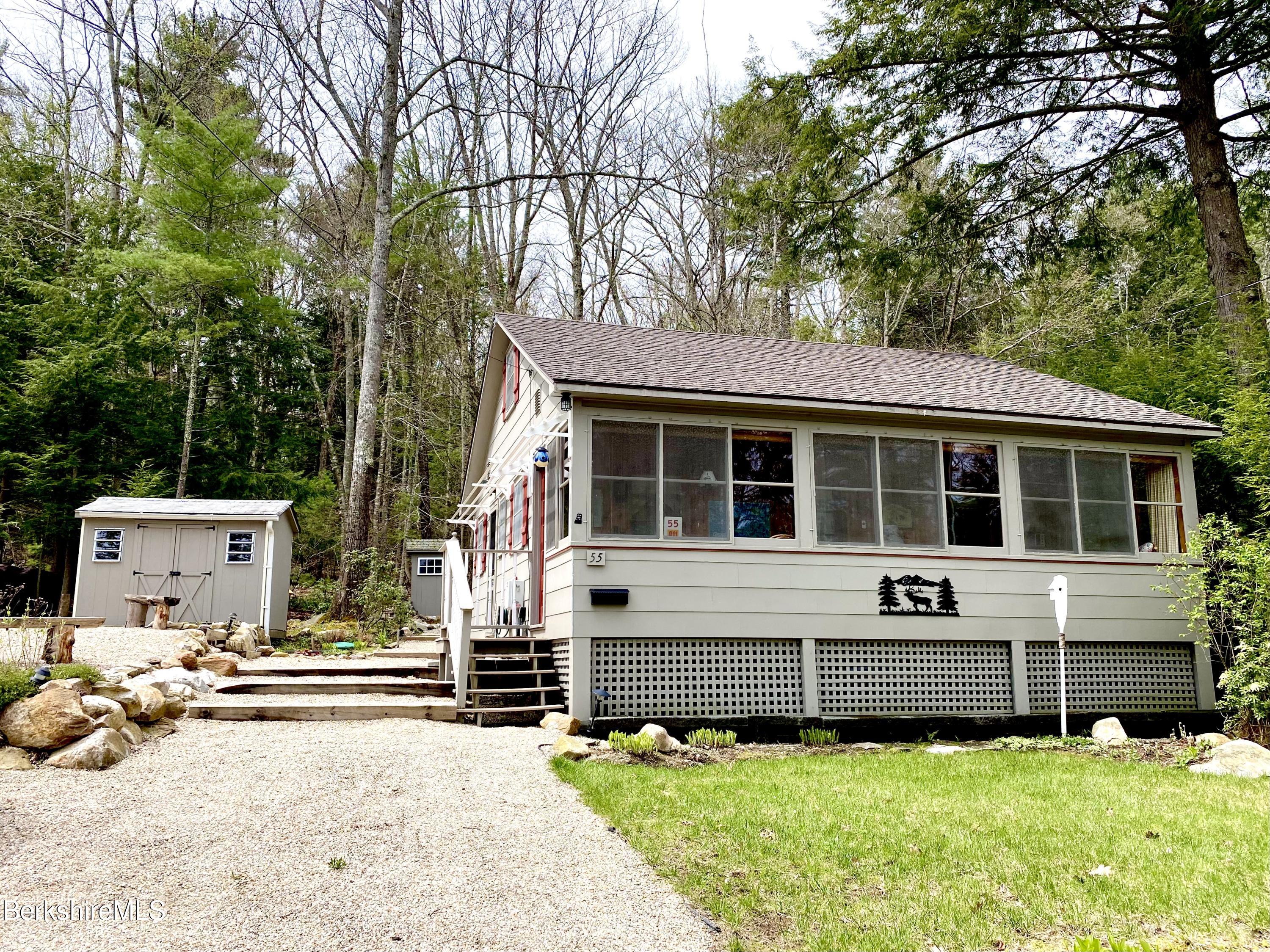 55 Pine Road New Marlborough, MA 01230 - Photo 2 of 16 Large screened in porch