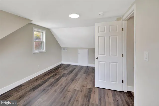 wooden floor in an empty room