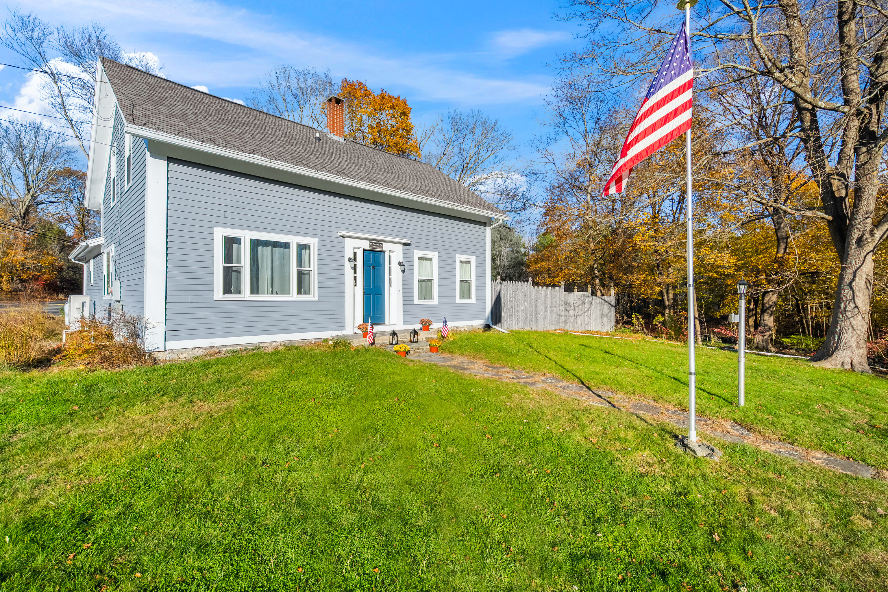 290 Providence Pike Putnam, CT 06260 - Photo 1 of 34 a view of a house with backyard and a tree