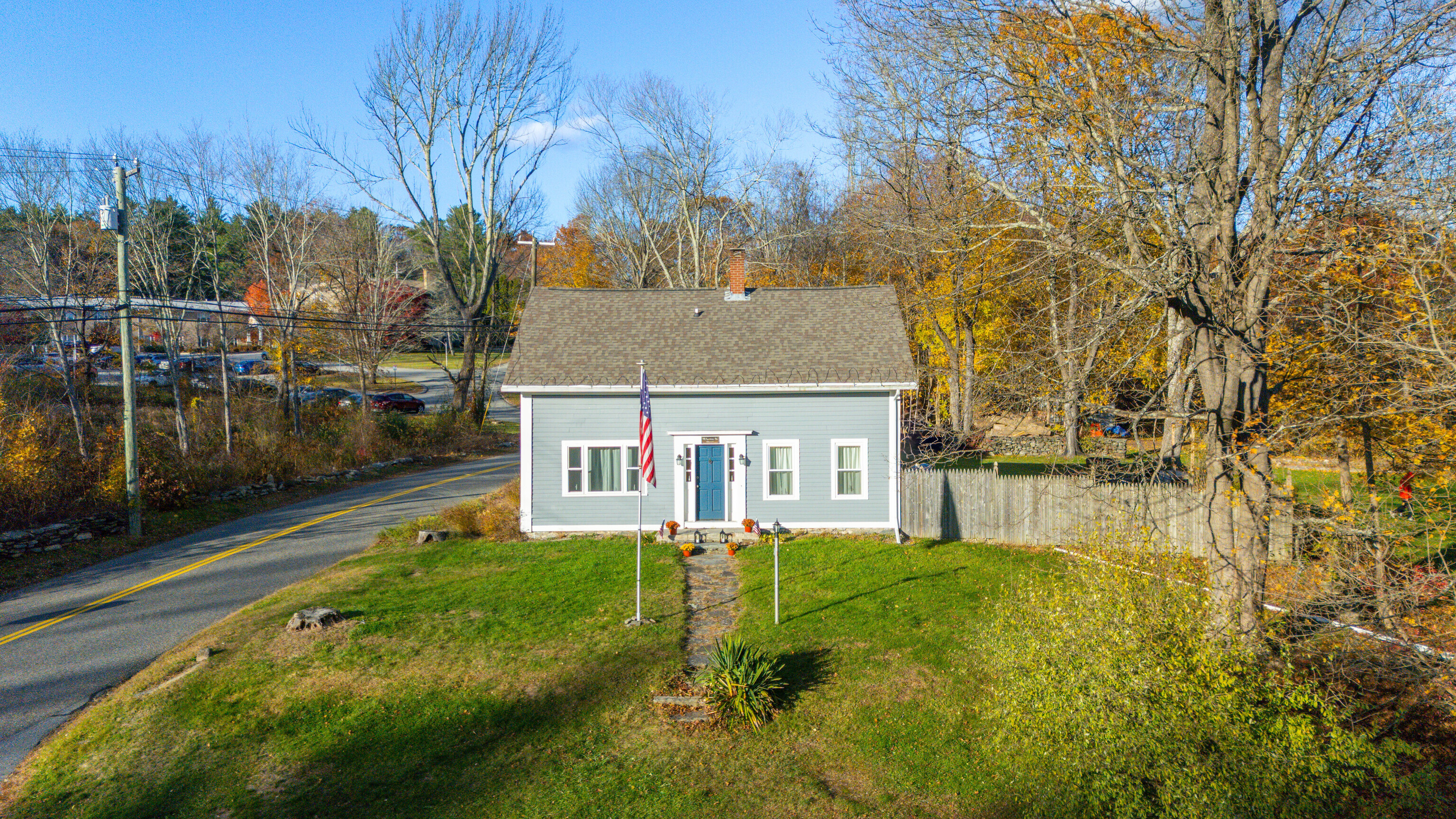 290 Providence Pike Putnam, CT 06260 - Photo 30 of 34 a view of a house with a small yard and large tree