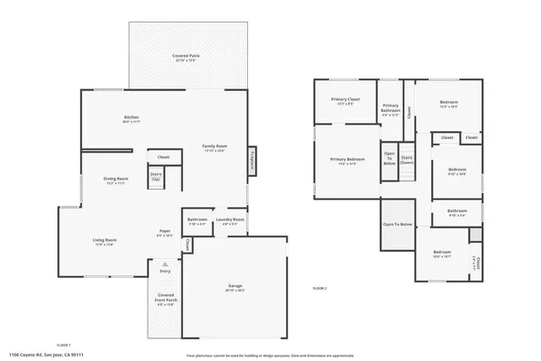 $1,448,800 | 1106 Coyote Road, San Jose, CA 95111