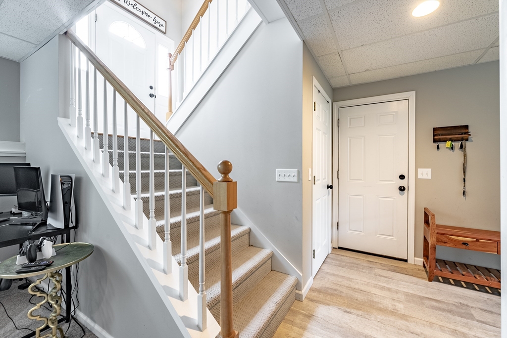 5 Corning Street Springfield, MA 01108 - Photo 22 of 29 a view of entryway and hall with wooden floor