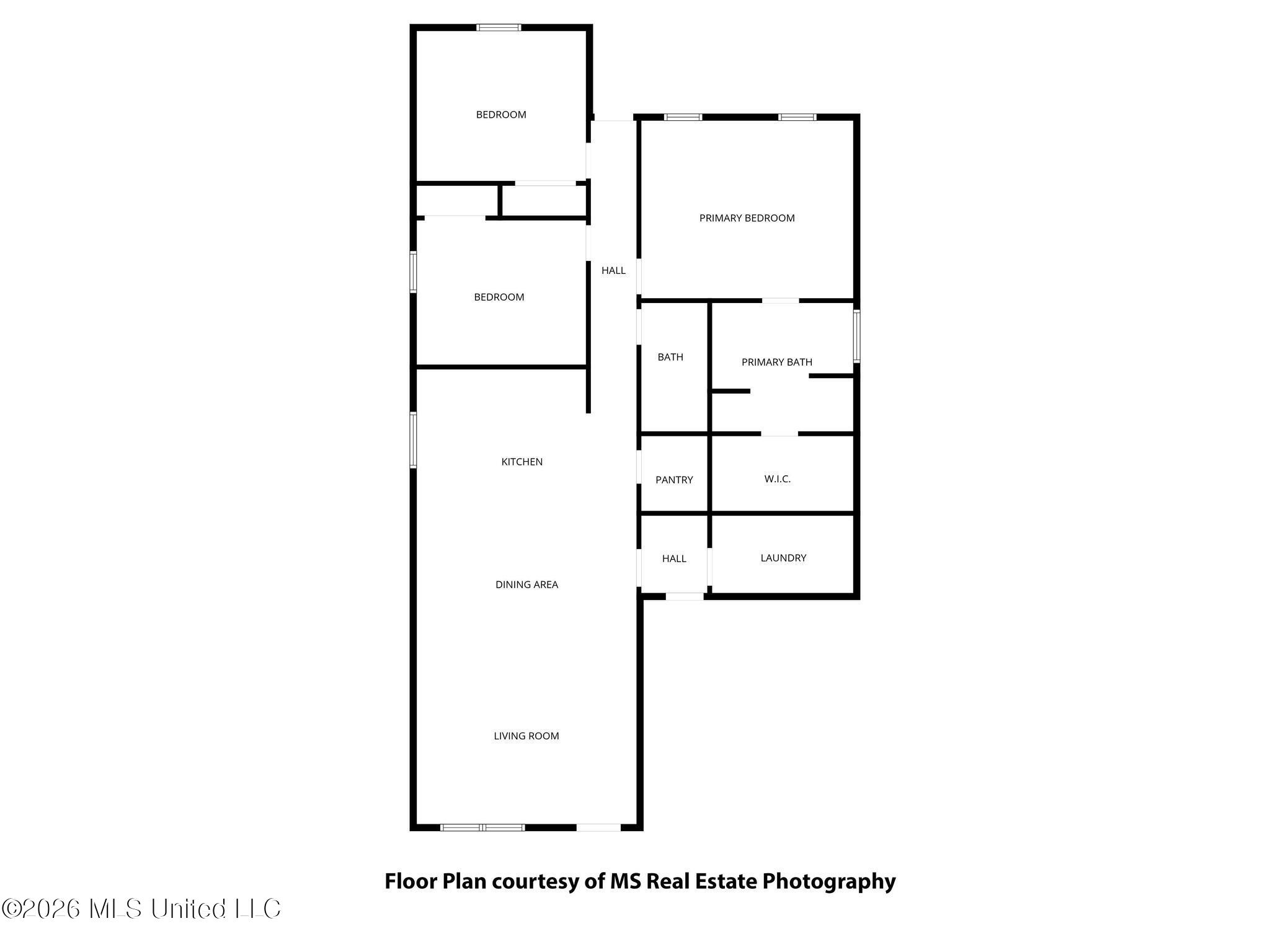 206 Marshall Smith Road Lucedale, MS 39452 - Photo 24 of 24 Floor Plan- 206