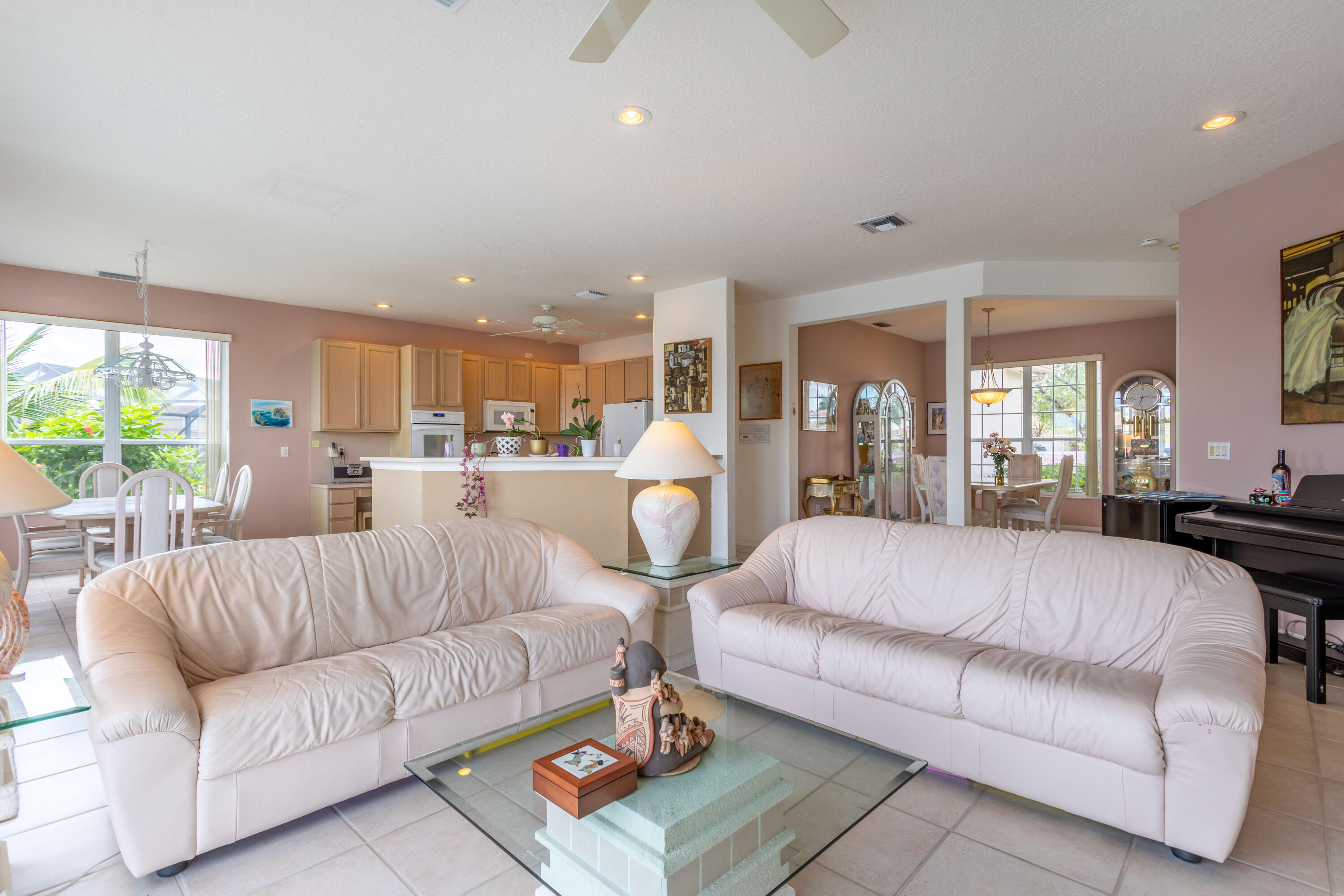 12601 Maypan Drive Boca Raton, FL 33428 - Photo 15 of 46 a living room with furniture and a large window