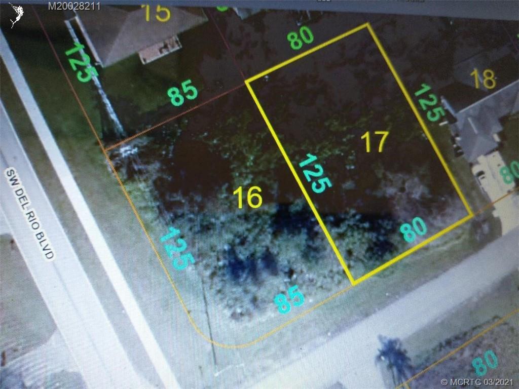 779 Southwest Bond Road Port St. Lucie, FL 34953 - Photo 1 of 3 Second lot on north side of Bond Road. (Del Rio is to west) Corner lot now has a home built on it (this is an older photo). Lot directly across Bond Road is also now a new home build.