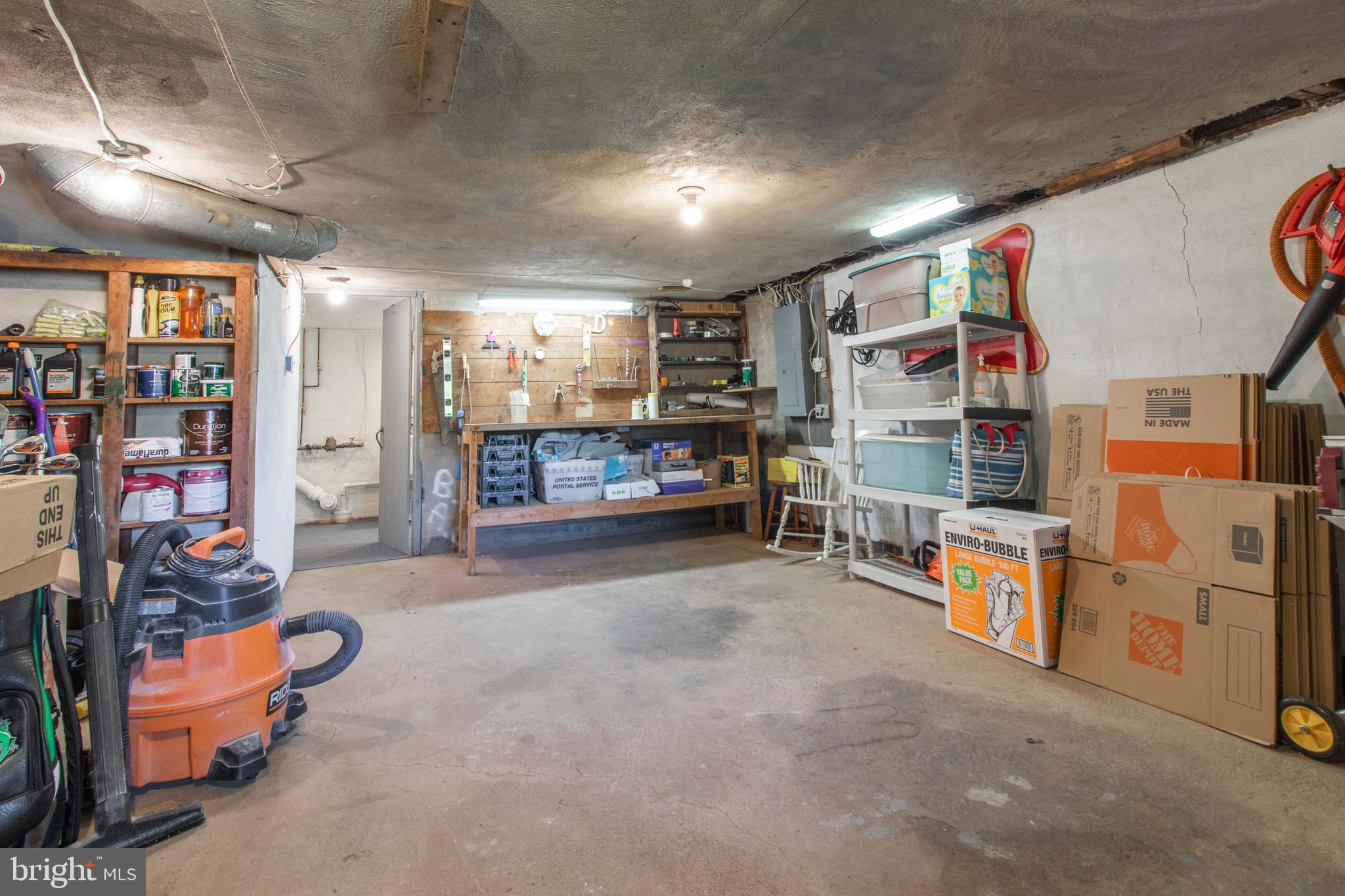 419 Ridge Avenue Souderton, PA 18964 - Photo 29 of 38 basement with workbench