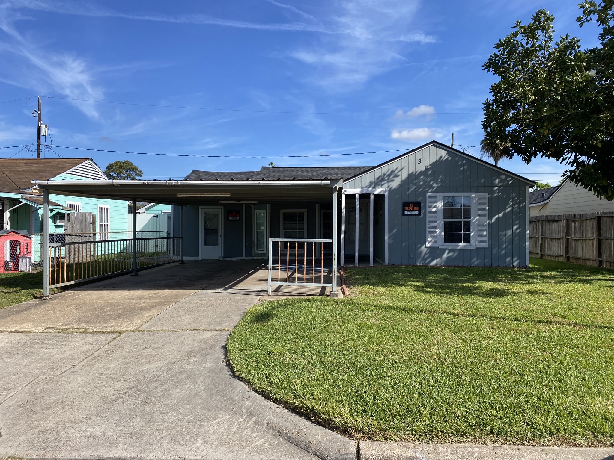 3013 Fern Street Pasadena, TX 77503 - Photo 1 of 23 a front view of a house with a garden