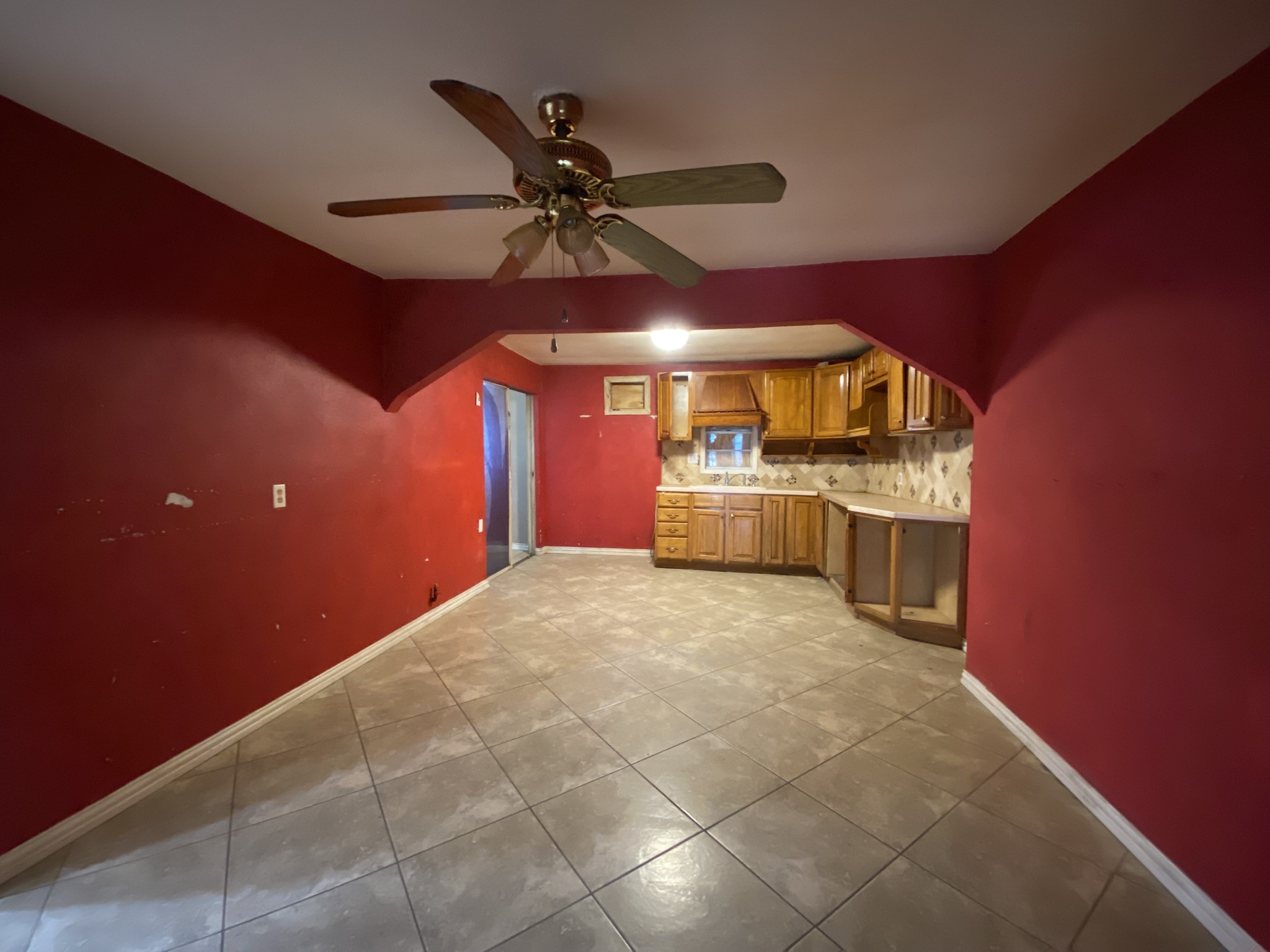 3013 Fern Street Pasadena, TX 77503 - Photo 16 of 23 a view of a kitchen with a sink and a kitchen