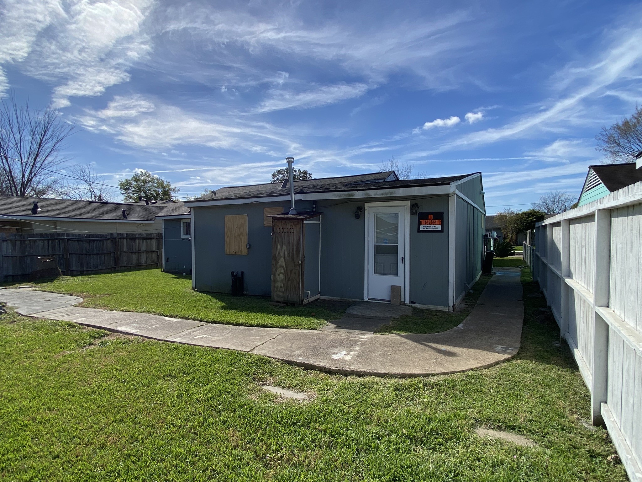 3013 Fern Street Pasadena, TX 77503 - Photo 5 of 23 a view of a porch in front of a house with a yard