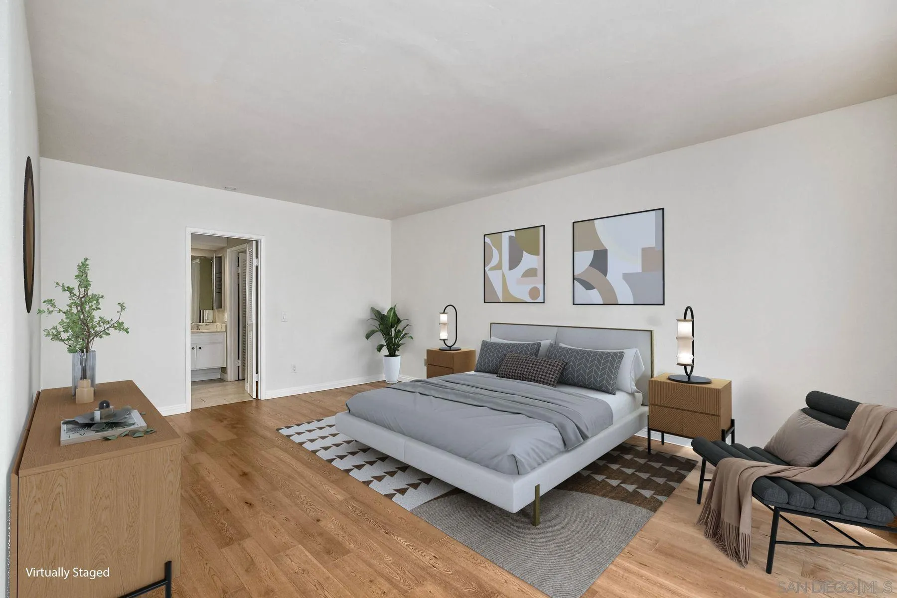 13416 The Square Poway, CA 92064 - Photo 13 of 22 a bedroom with a bed and furniture