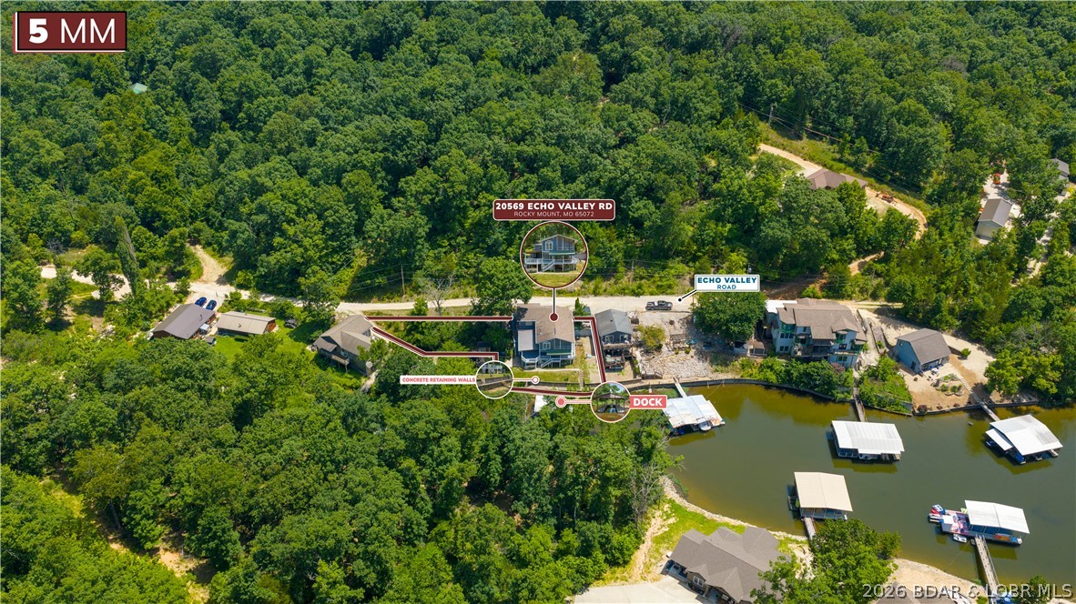 20569 Echo Valley Road Rocky Mount, MO 65072 - Photo 43 of 43 Aerial Shot