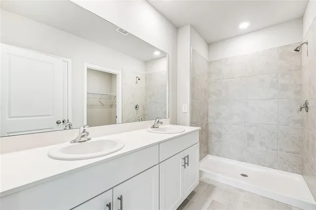 front view of a house with a garden