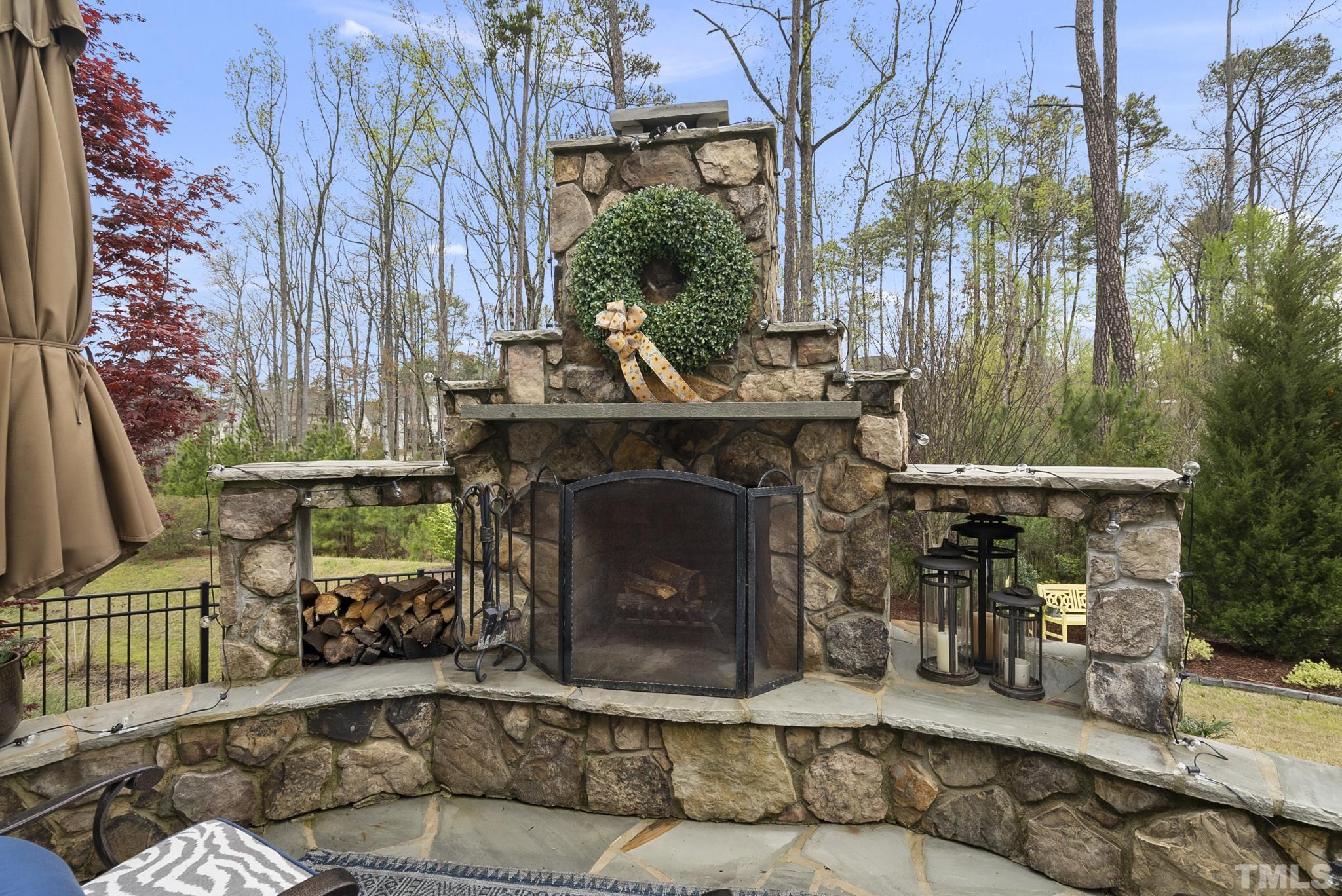 2524 Highgate Oak Drive Cary, NC 27519 - Photo 59 of 70 a view of a couches and dinning table in the balcony