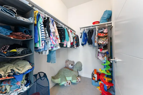 a view of storage and utility room